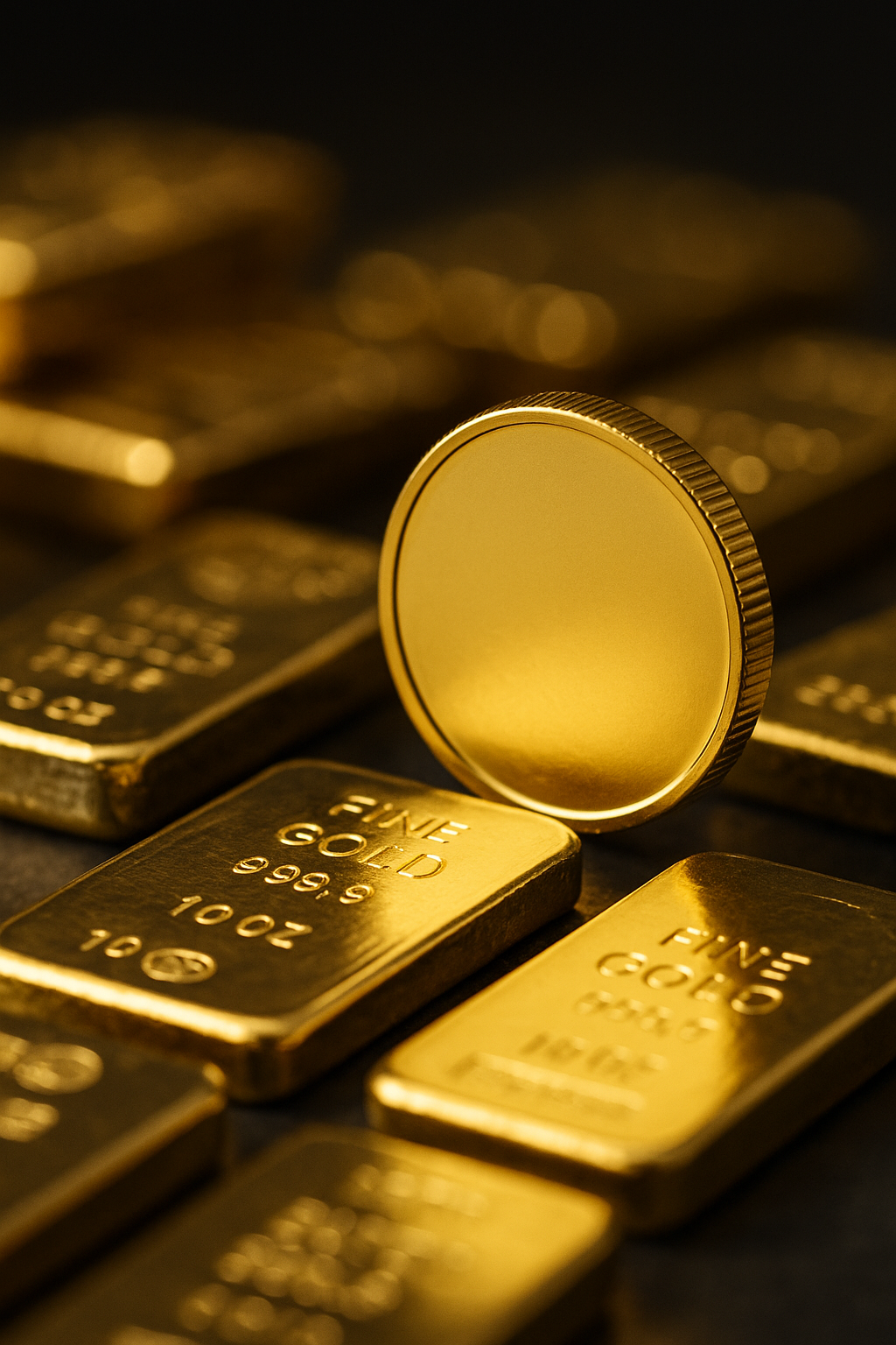 Золото продолжает рекордное ралли на фоне глобальных тревог